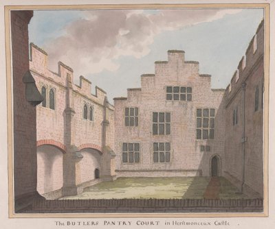Château de Herstmonceux, East Sussex : La cour du garde-manger du majordome - James Lambert  of Lewes