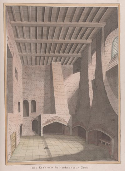 Château de Herstmonceux, East Sussex : La cuisine - James Lambert  of Lewes