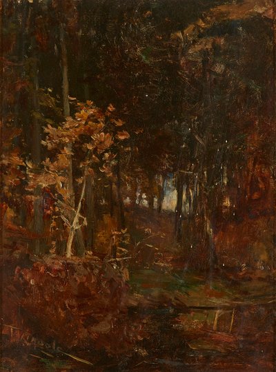 Un chemin boisé - James Lawton Wingate