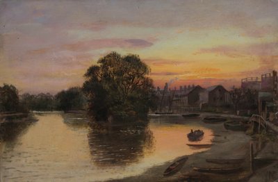 Kew au coucher du soleil - Propriété Patons - James Lewis