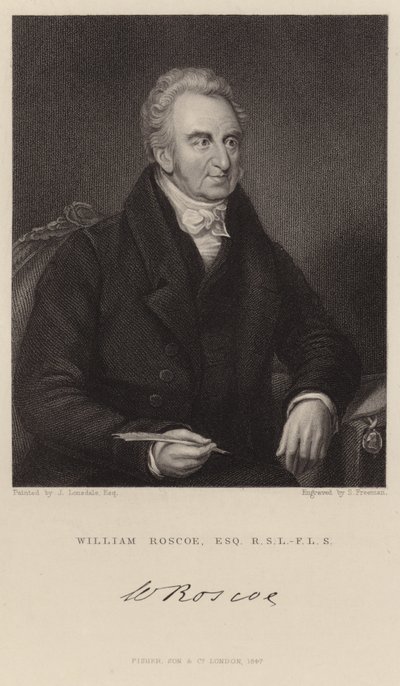 Portrait de William Roscoe - James Lonsdale