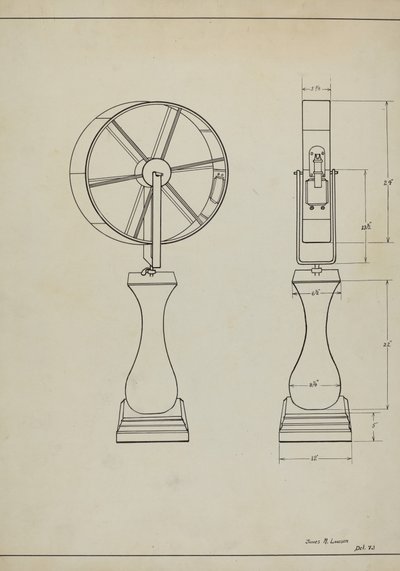 Roue de loterie - James M. Lawson