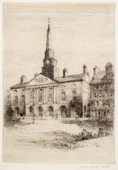 La vieille maison de ville, Dundee - James Mackie Smith