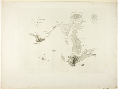 Relevé correct de la baie de Dublin - James Malton