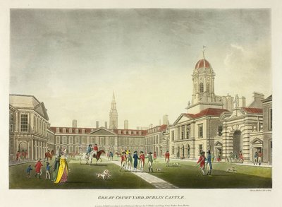 Grand Cour, Château de Dublin - James Malton