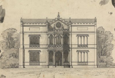 Dessin préparatoire pour le Design 21, Planche 19 d