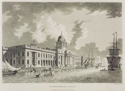 La Douane, Dublin, 1792 - James Malton