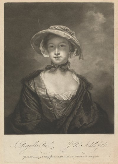 Catherine Chambers (née Moore) - James McArdell