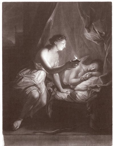 Cupidon et Psyché - James McArdell