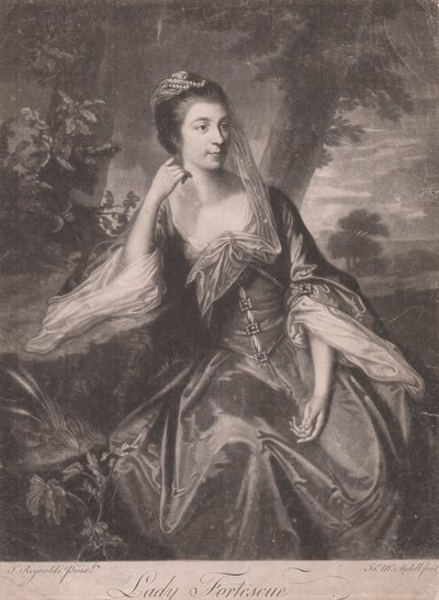 Lady Fortescue - James McArdell