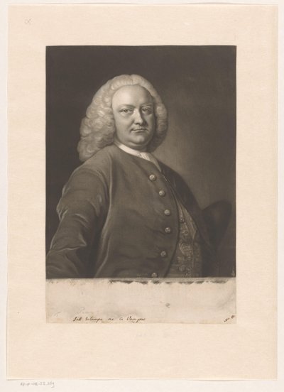 Portrait de William Benn - James McArdell