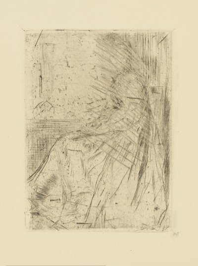 Impressions de plaques annulées par Whistler - Maude, assise - James Abbott McNeill Whistler