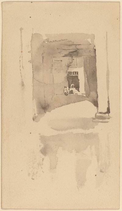 Une porte à Ajaccio - James Abbott McNeill Whistler