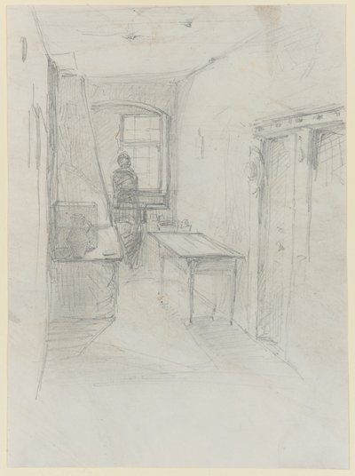 Une cuisine à Lutzelbourg - James Abbott McNeill Whistler