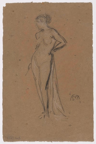 Une figure nue - James McNeill Whistler