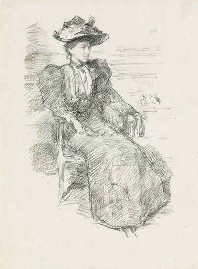 Portrait : Mildred Howells - James Abbott McNeill Whistler