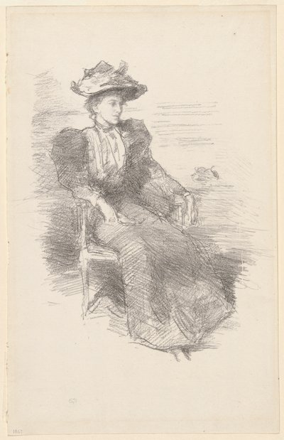 Un Portrait : Mildred Howells - James Abbott McNeill Whistler