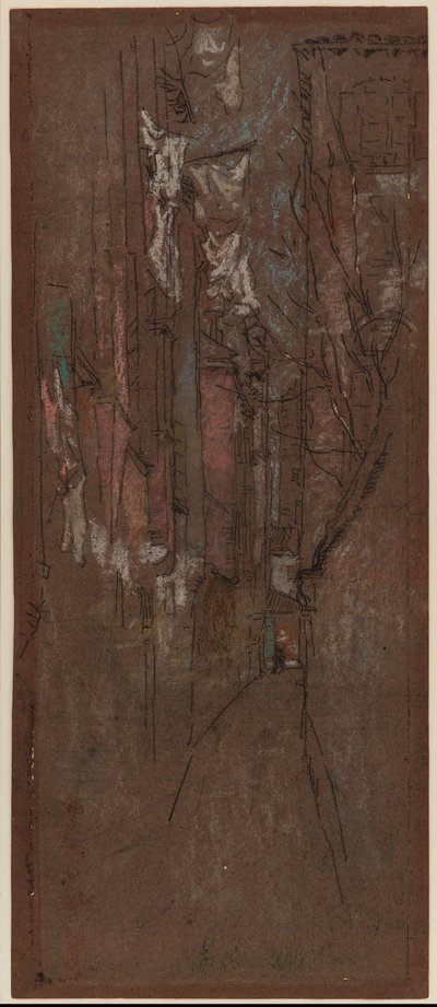 Une Rue à Venise - James Abbott McNeill Whistler