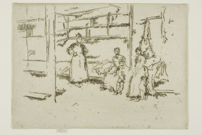 Après la vente, échange de vêtements, Houndsditch - James Abbott McNeill Whistler