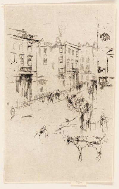 Rue Alderney - James Abbott McNeill Whistler