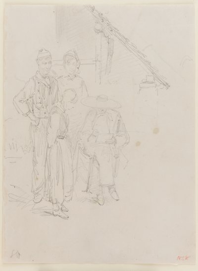 Un artiste dessinant - James Abbott McNeill Whistler