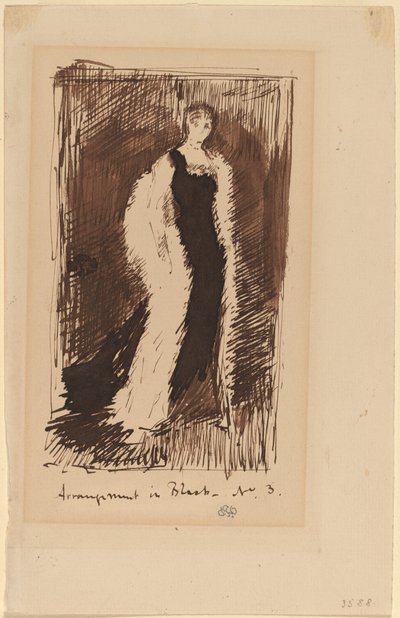 Arrangement en noir - No.3 - James Abbott McNeill Whistler