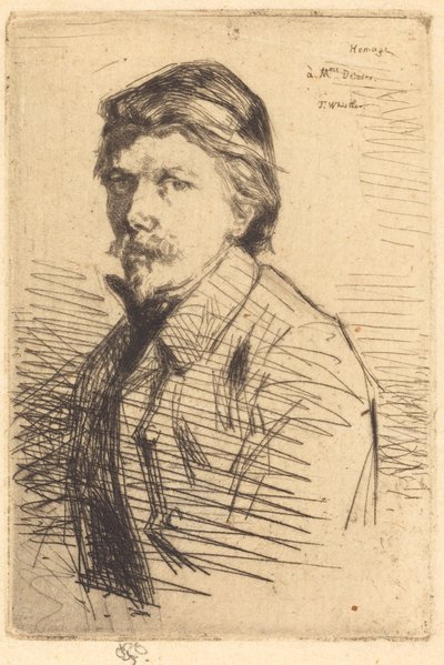 August Delatre - James McNeill Whistler