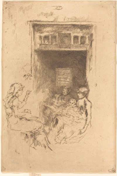 Enfileurs de perles - James Abbott McNeill Whistler
