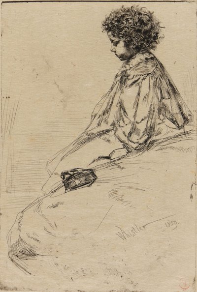 Bibi Lalouette - James Abbott McNeill Whistler