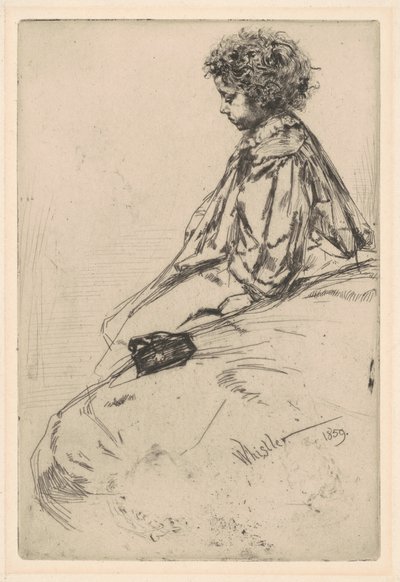 Bibi Lalouette - James Abbott McNeill Whistler