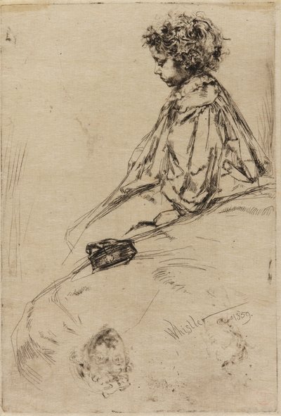 Bibi Lalouette - James Abbott McNeill Whistler