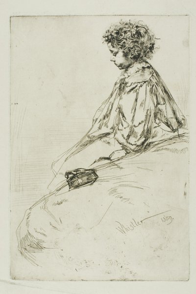 Bibi Lalouette - James Abbott McNeill Whistler