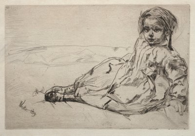 Bibi Valentine - James McNeill Whistler