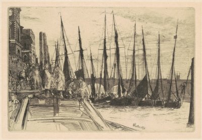 Billingsgate - James Abbott McNeill Whistler