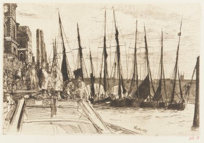 Billingsgate - James Abbott McNeill Whistler