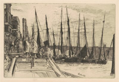 Billingsgate - James Abbott McNeill Whistler