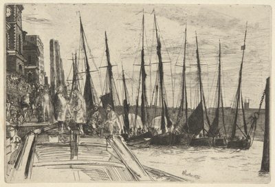 Billingsgate - James Abbott McNeill Whistler