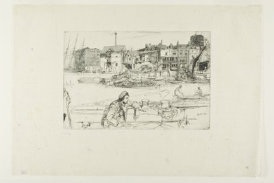 Quai du Lion Noir - James McNeill Whistler