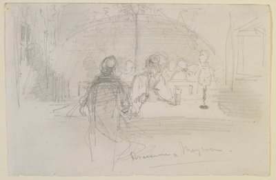 Brasserie à Mayence - James Abbott McNeill Whistler