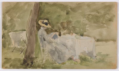 Petit déjeuner dans le jardin - James Abbott McNeill Whistler