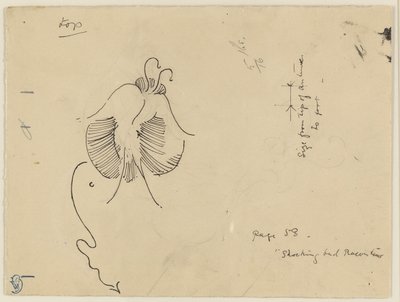 Papillon (recto) ; Fragment de papillon (verso) - James McNeill Whistler
