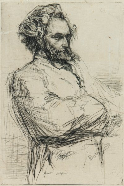 C.L. Drouet, sculpteur - James Abbott McNeill Whistler