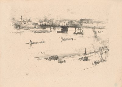 Pont ferroviaire de Charing Cross - James Abbott McNeill Whistler