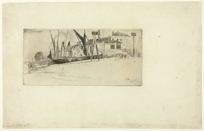 Quai de Chelsea - James Abbott McNeill Whistler