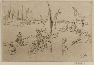 Enfants, Portsmouth - James Abbott McNeill Whistler