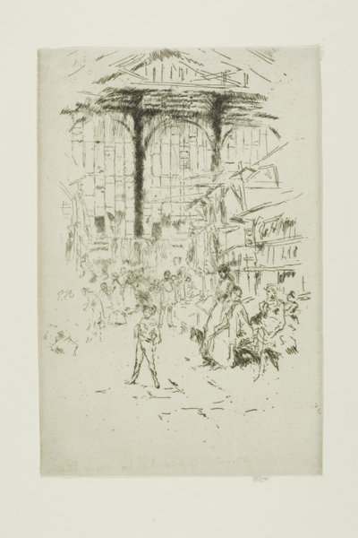 Échange de vêtements, Houndsditch, No. 2 - James Abbott McNeill Whistler
