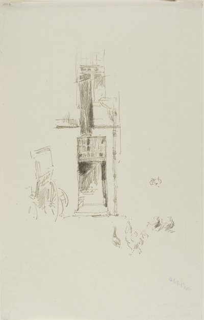 Coqs et poules, Hôtel Colbert - James McNeill Whistler