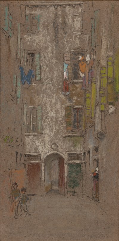 Paradiso Court - James McNeill Whistler