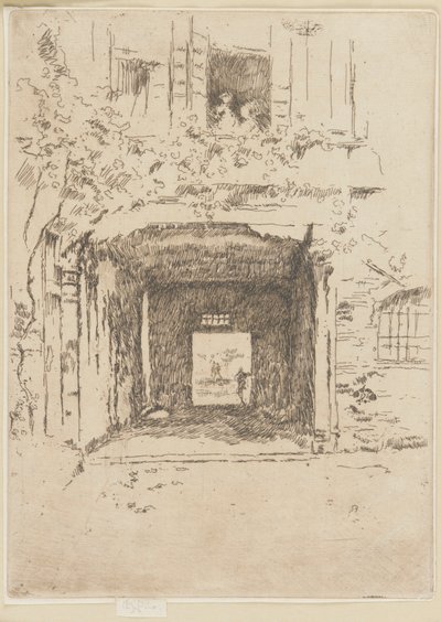 Porte et vigne - James Abbott McNeill Whistler
