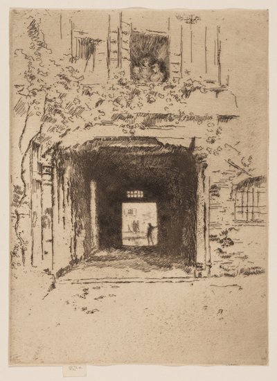 La porte et la vigne - James McNeill Whistler